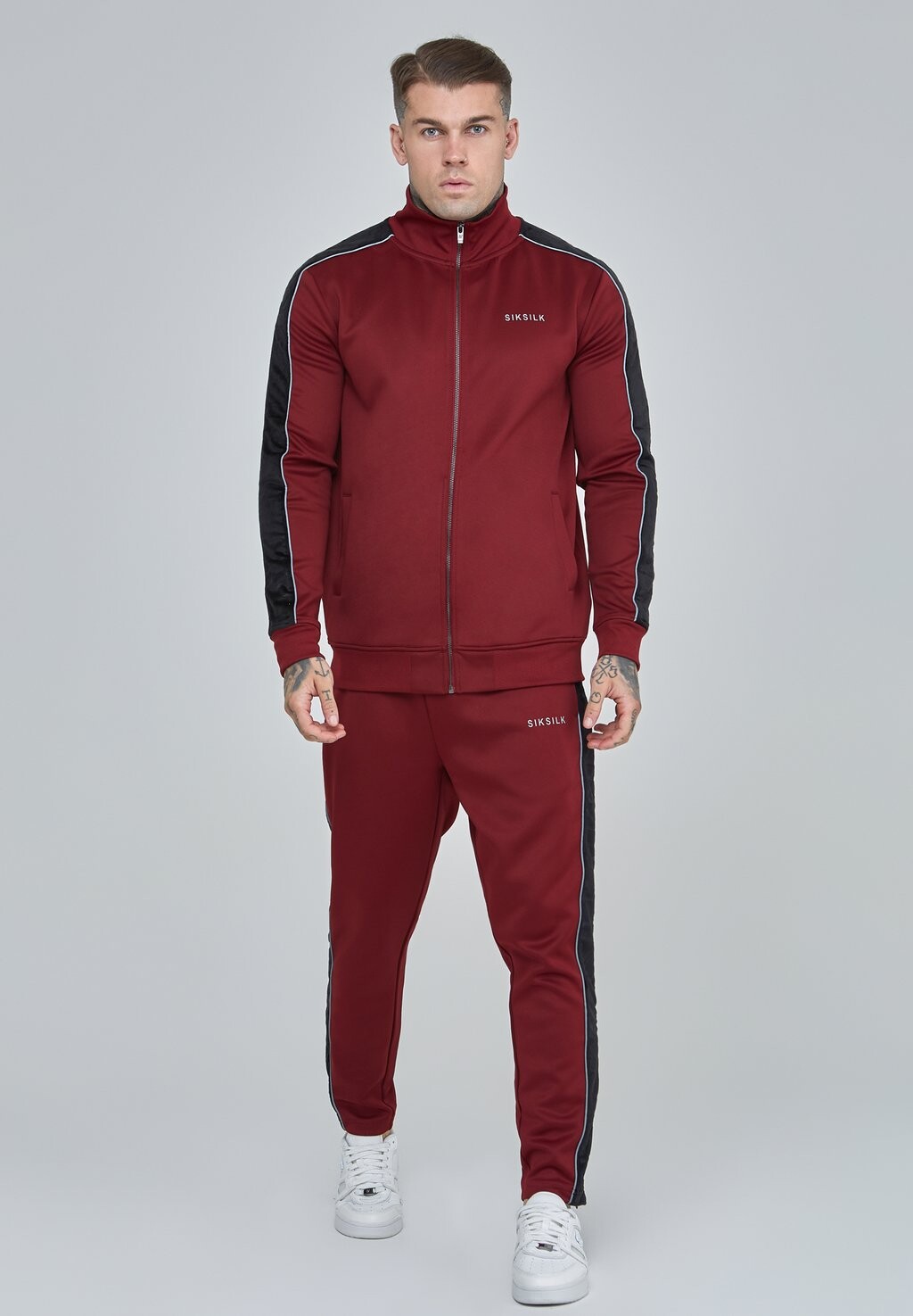 

Толстовка на молнии SIKSILK, Коричневый