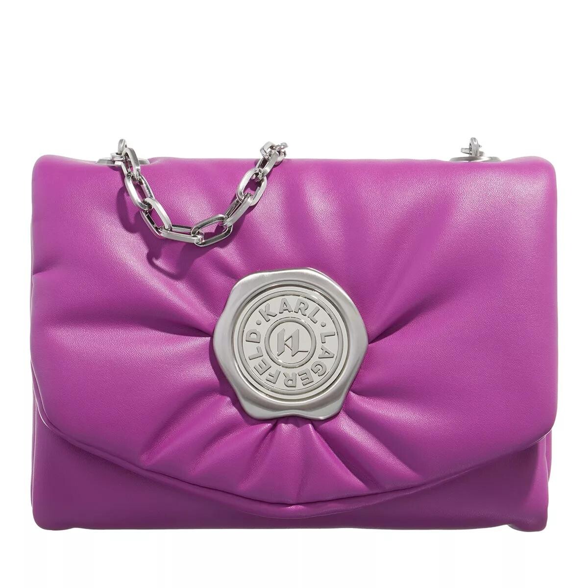 

Сумка через плечо k stamp sm bouganville Karl Lagerfeld, фиолетовый