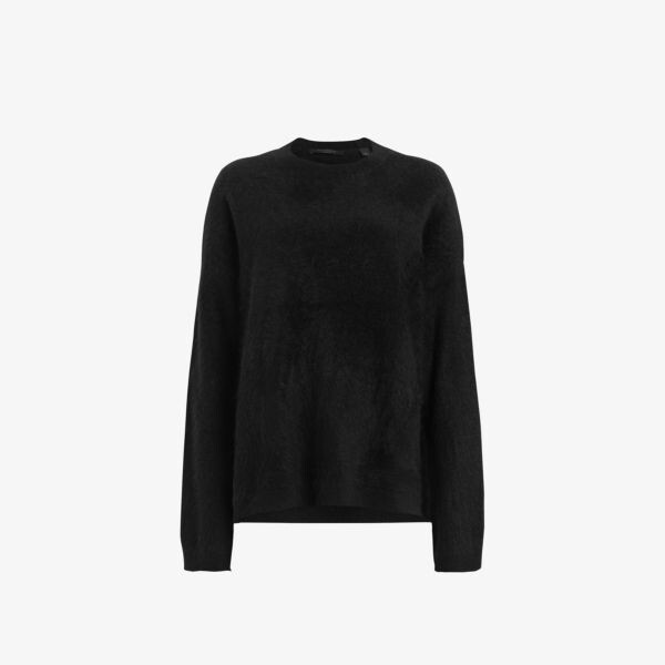 

Джемпер Rebel из текстурированного кашемира Allsaints, черный
