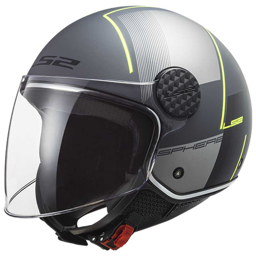 Открытый шлем LS2 OF558 Sphere Lux Firm, черный