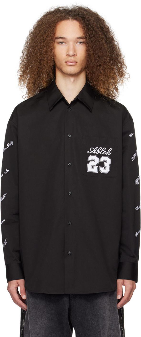 Черная рубашка '23' Off-White