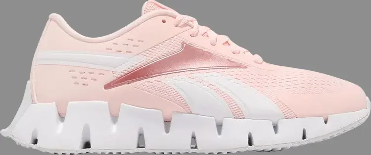

Кроссовки wmns zig dynamica 2.0 'ceramic pink' Reebok, розовый