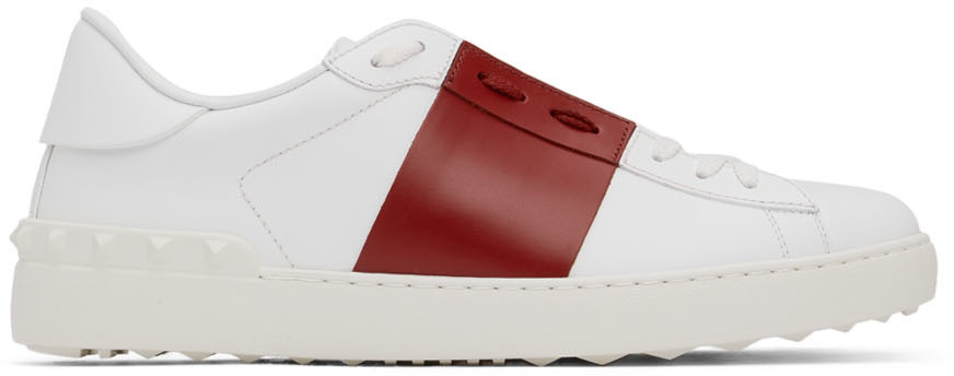 Valentino open sales sneaker red