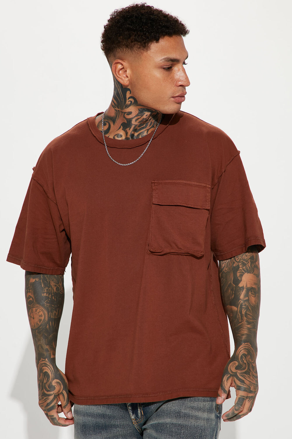 

Футболка Fashion Nova TSS799, шоколад, Коричневый