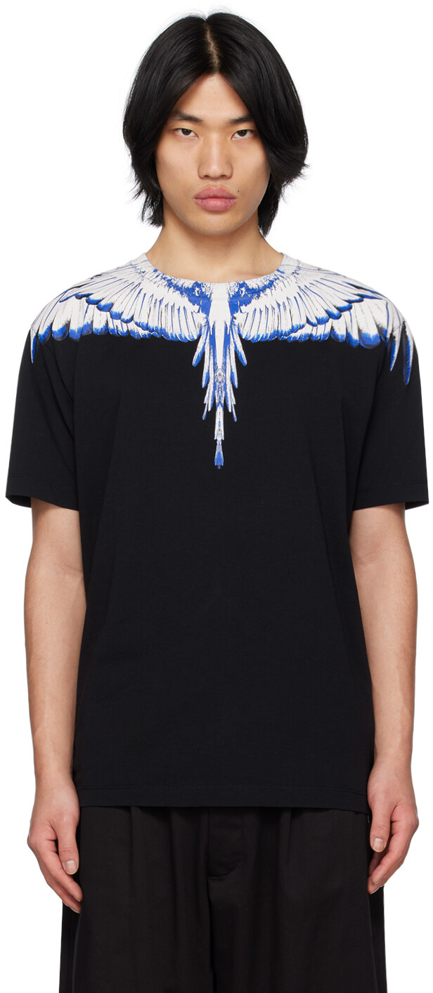 

Черная футболка Icon Wings Marcelo Burlon County of Milan, Черный