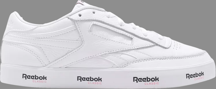 

Кроссовки club c revenge mu 'white black red' Reebok, белый