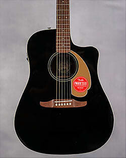 

Redondo Player Акустическая гитара, Jetty Black Fender Redondo Player Guitar,