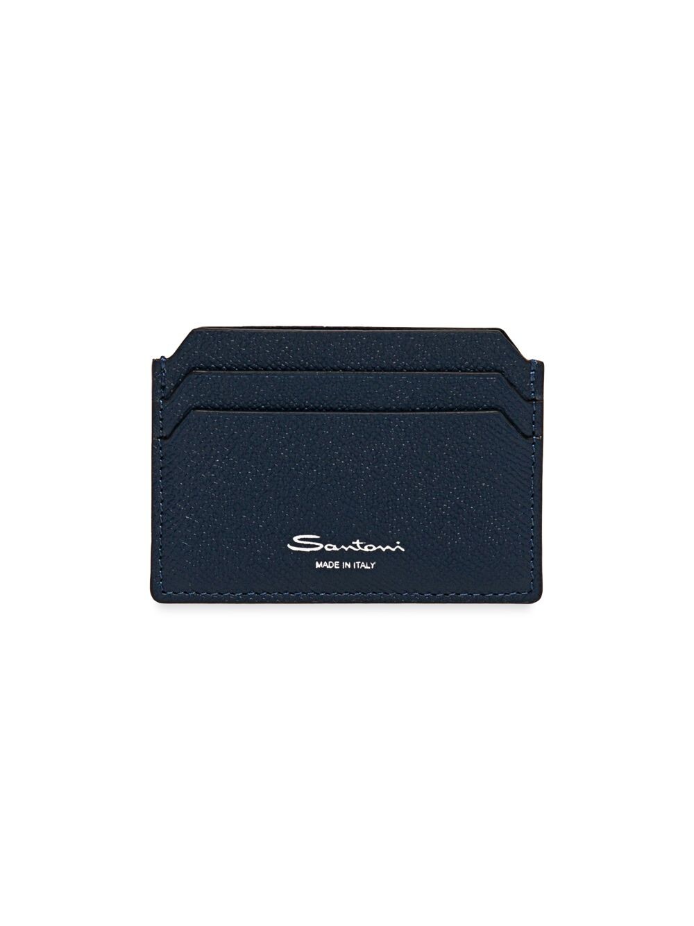 

Визитница из сафьяновой кожи Santoni, синий