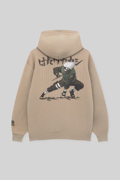 

Толстовка Наруто с капюшоном PULL&BEAR