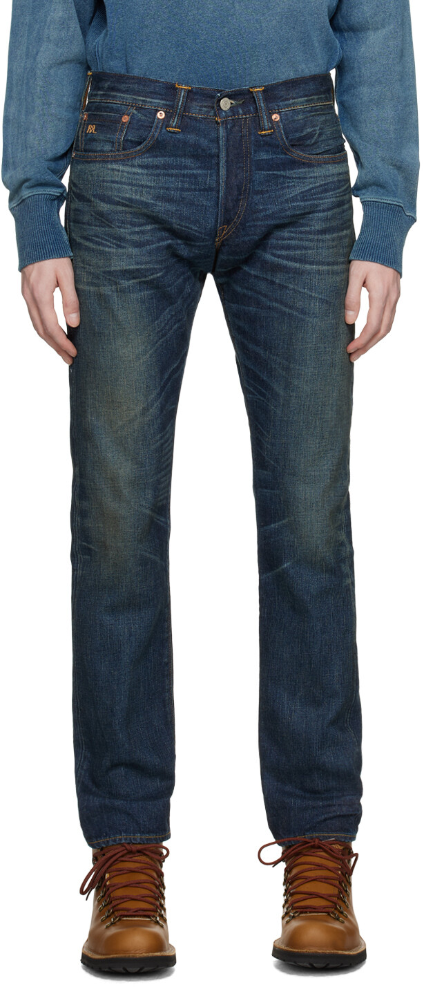 

Синие джинсы Ridgecrest RRL
