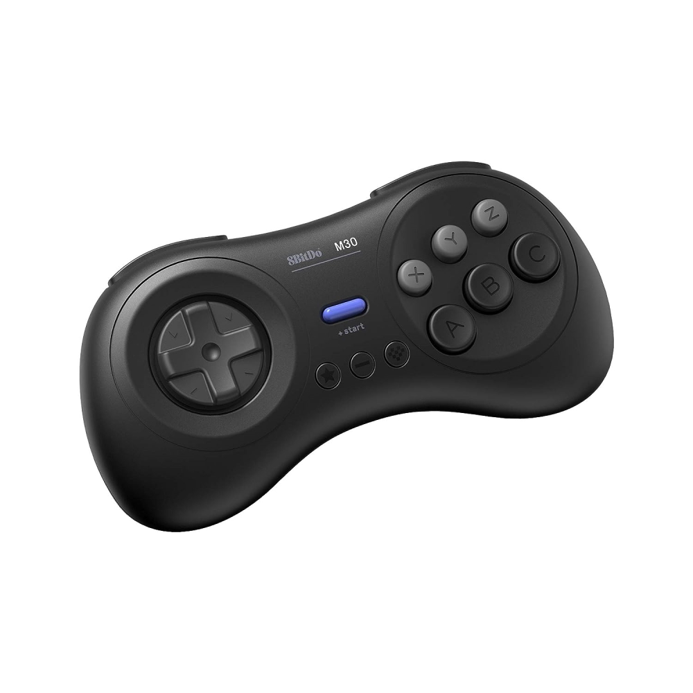 Беспроводной геймпад 8BitDo M30 Bluetooth, черный беспроводной геймпад 8bitdo m30 2 4g для sega genesis mini