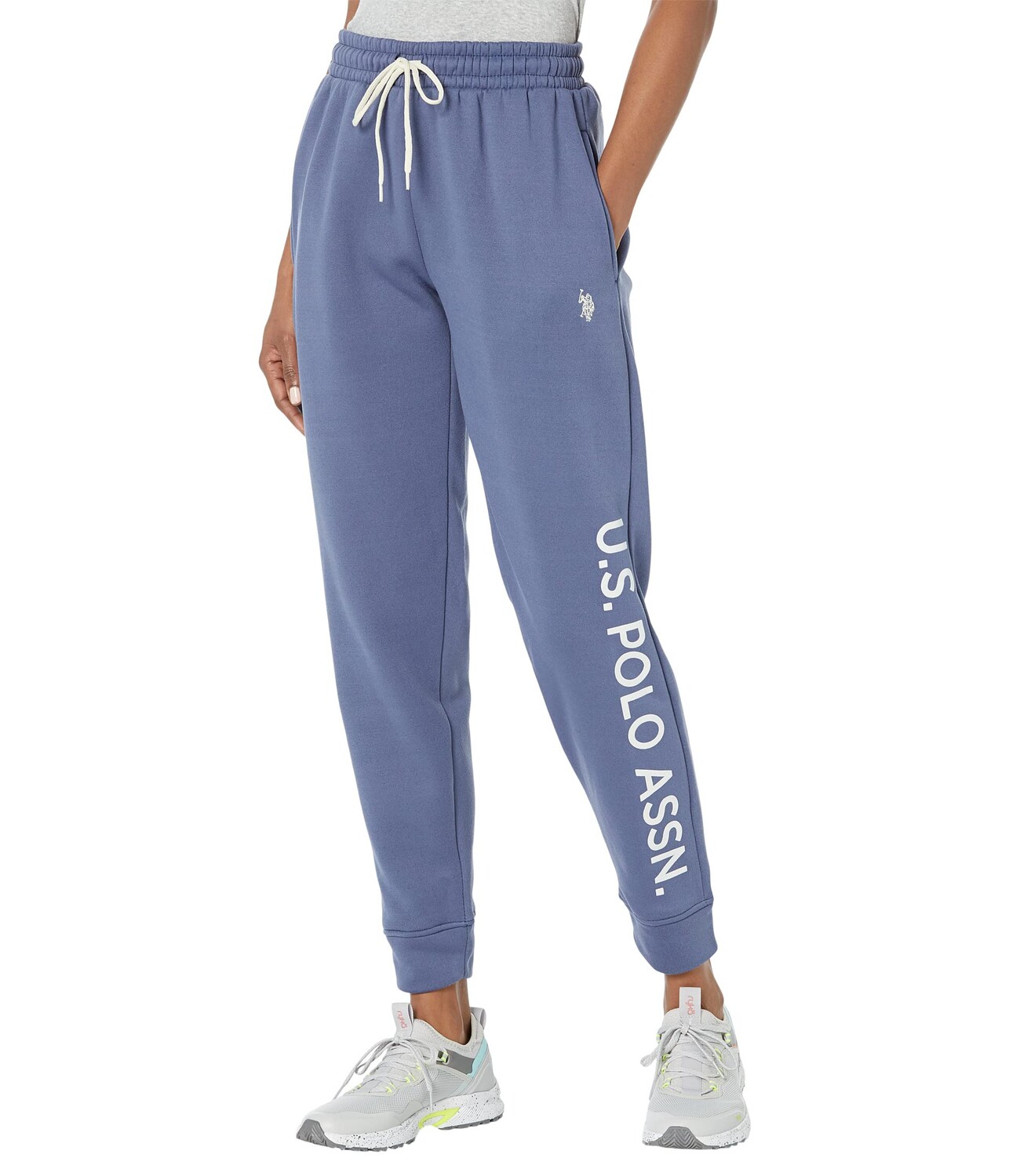 

Брюки U.S. POLO ASSN., USPA Print Joggers, Серый