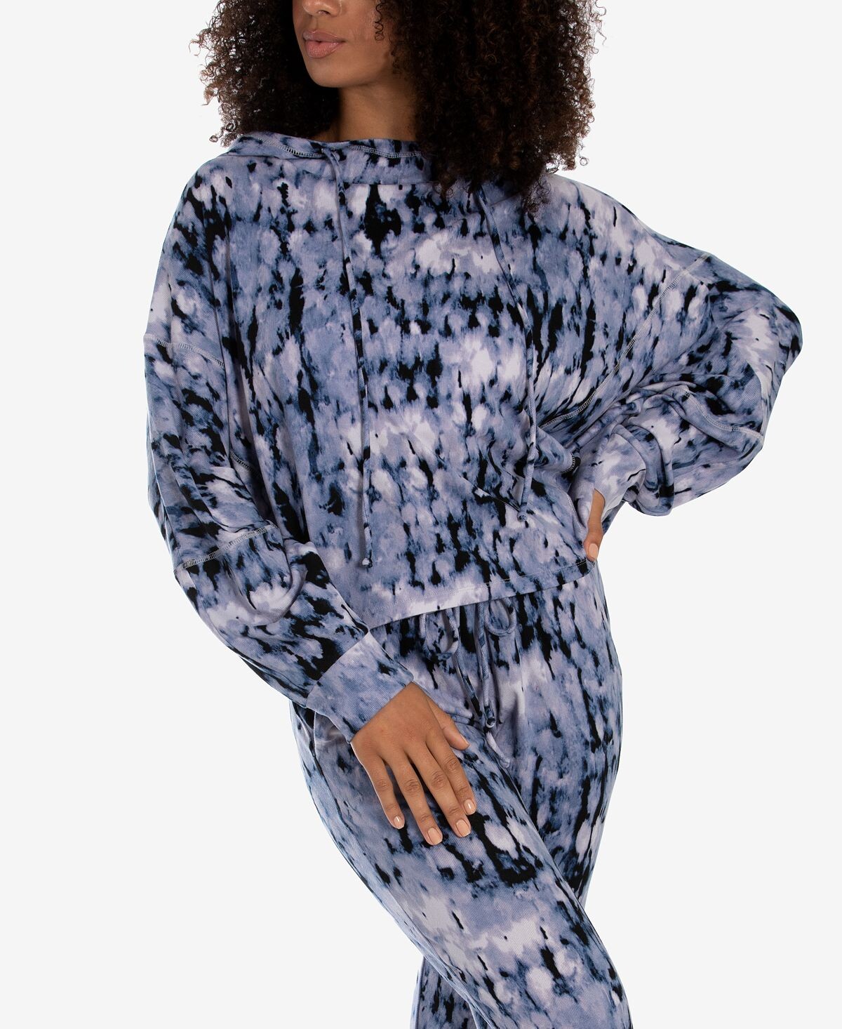

Женский топ chloe kaira tie dye hacci Midnight Bakery, синий