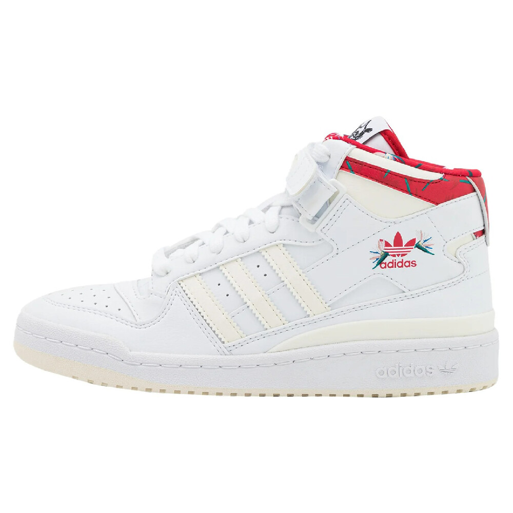 

Кроссовки Adidas Originals Forum Mid TM, белый/красный