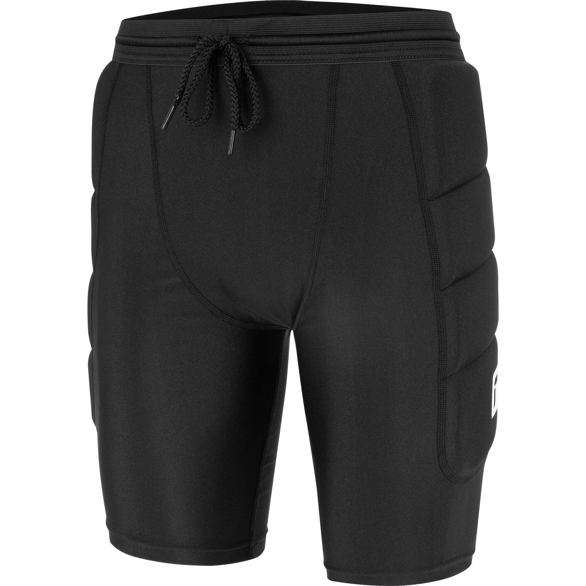 Reusch Goalkeeper Pants Compression Short Soft Padded, черный цена и фото