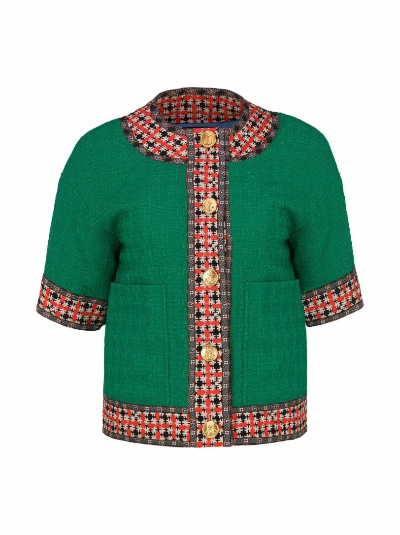 

Однобортный шерстяной жакет Gucci
