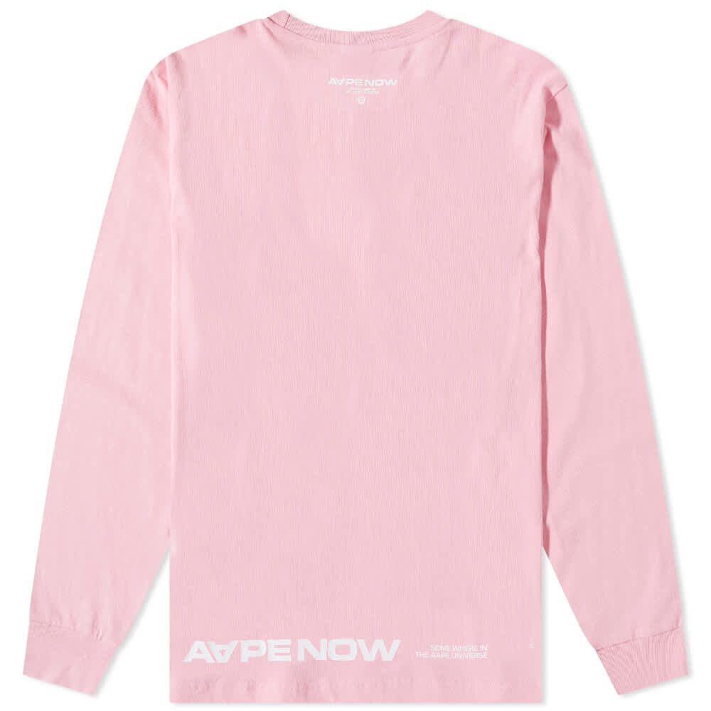 

Футболка с длинными рукавами APE AAPE Now AAPE by A Bathing Ape