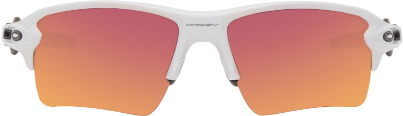 

Белые солнцезащитные очки Flak 2.0 XL Oakley