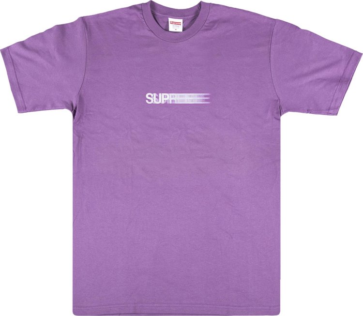 Футболка Supreme Motion Logo Tee 'Purple', фиолетовый футболка supreme motion logo tee black черный