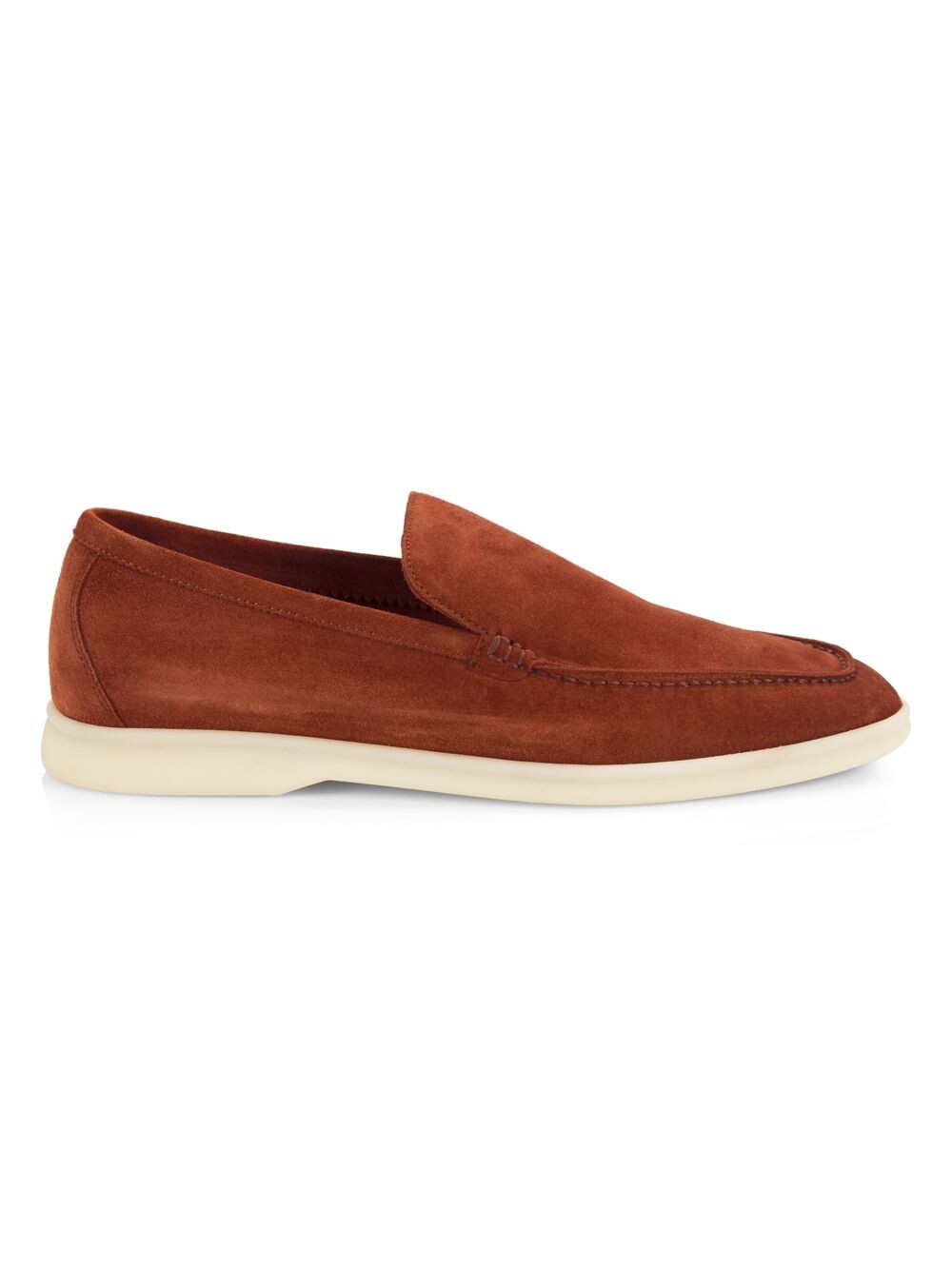 

Замшевые лоферы Summer Walk Loro Piana, коричневый