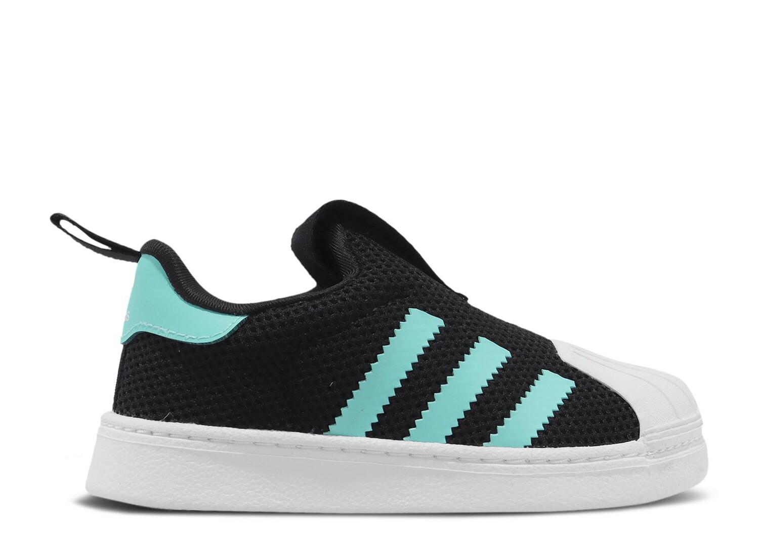 

Кроссовки adidas Superstar 360 I 'Black Aqua', черный