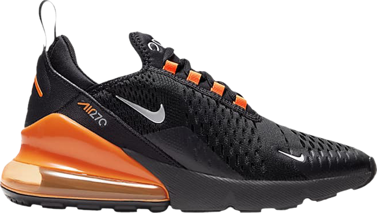 Nike air max sale 270 orange and black