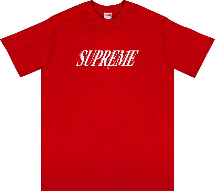 Футболка Supreme Slap Shot Tee 'Red', красный футболка supreme slap shot tee red красный