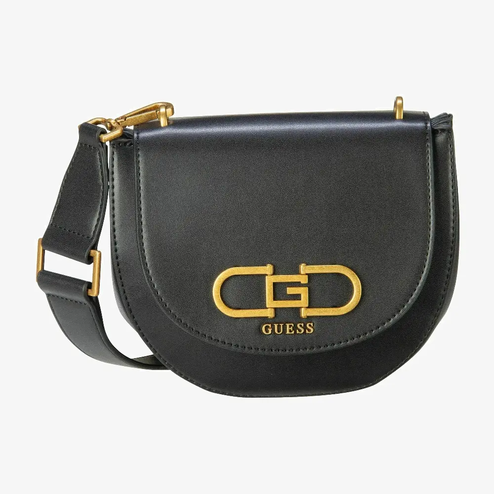 

Сумка Guess Fleet Saddle, черный