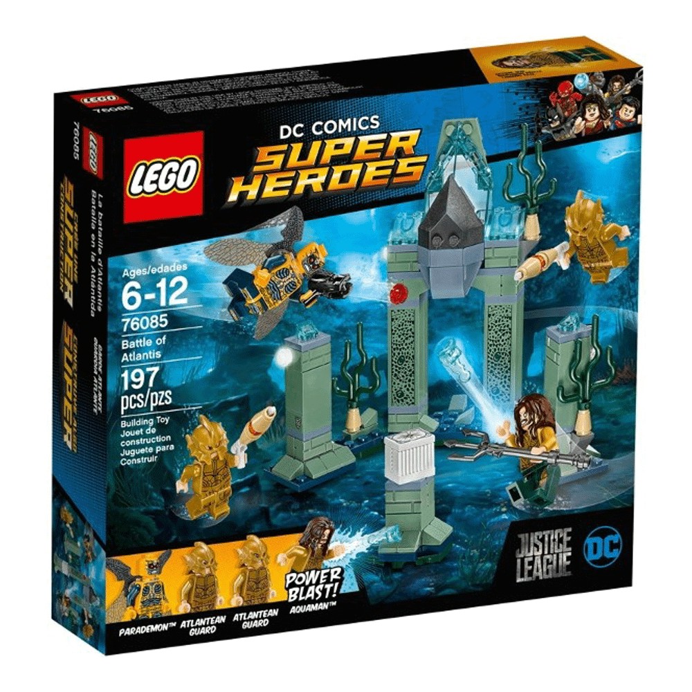 Конструктор LEGO Super Heroes 76085 Битва за Атлантиду конструктор lego super heroes взлёт домо 76156
