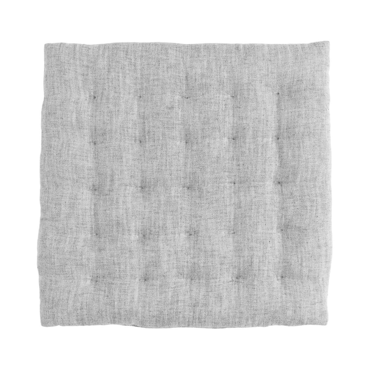 

Подушка на сиденье H&M Linen-blend, серый меланж
