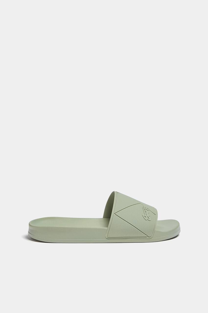 

Прорезиненные шлепанцы STWD Pull&Bear, зеленый