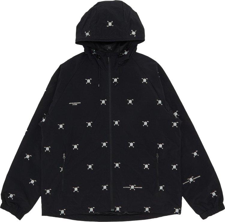 Куртка Supreme x UNDERCOVER Track Jacket Black, черный куртка bdu supreme x undercover цвет черный