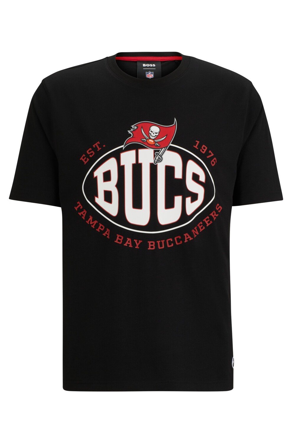 

Футболка Boss X Nfl Stretch-cotton Collaborative Branding, Bucs