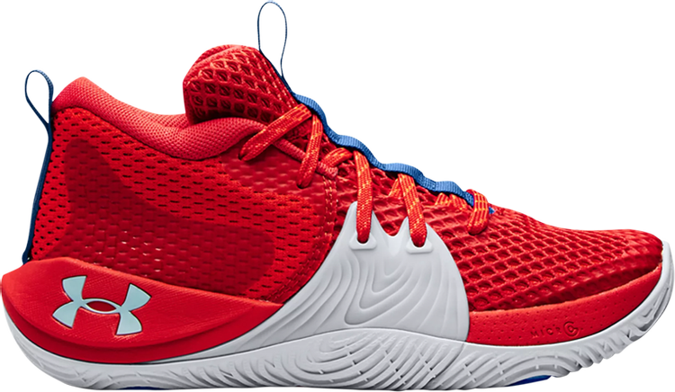 

Кроссовки Under Armour Embiid One GS Lawrence, красный