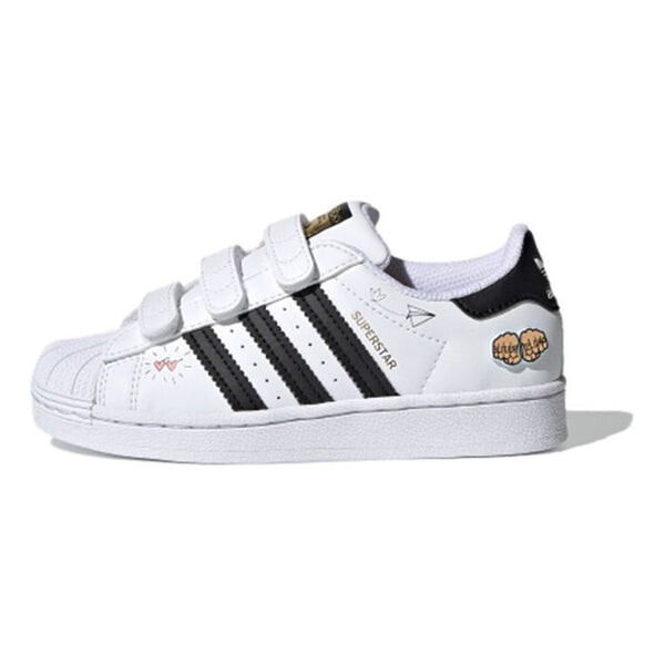 

Кроссовки Adidas Superstar J 'Girls Rule - White', Белый