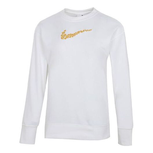 

Толстовка Nike Loose Casual Pullover Long Sleeves Girls White, Белый