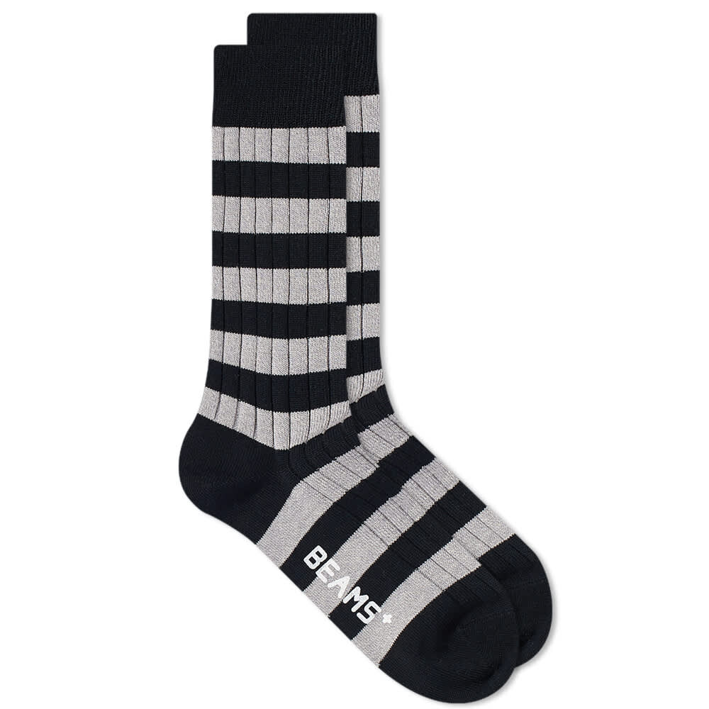 

Носки Beams Plus Rib Stripe Sock