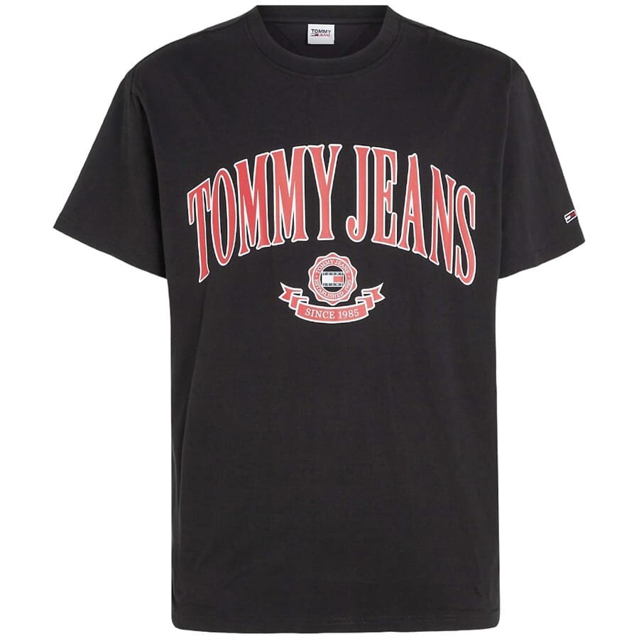 

Футболка Tommy Jeans Modern Prep Varsity, черный