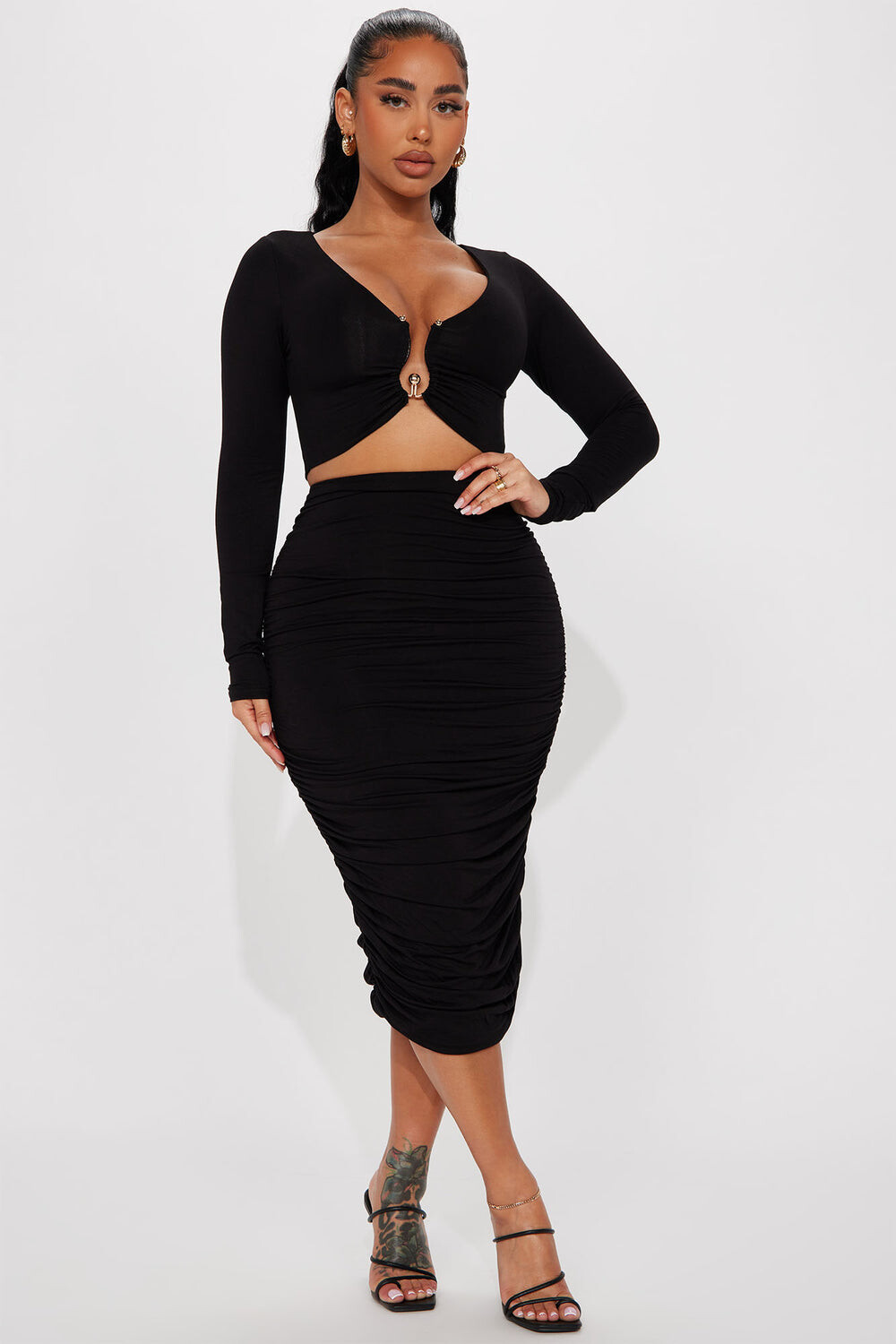 

Юбка Fashion Nova TI8269ASET, черный