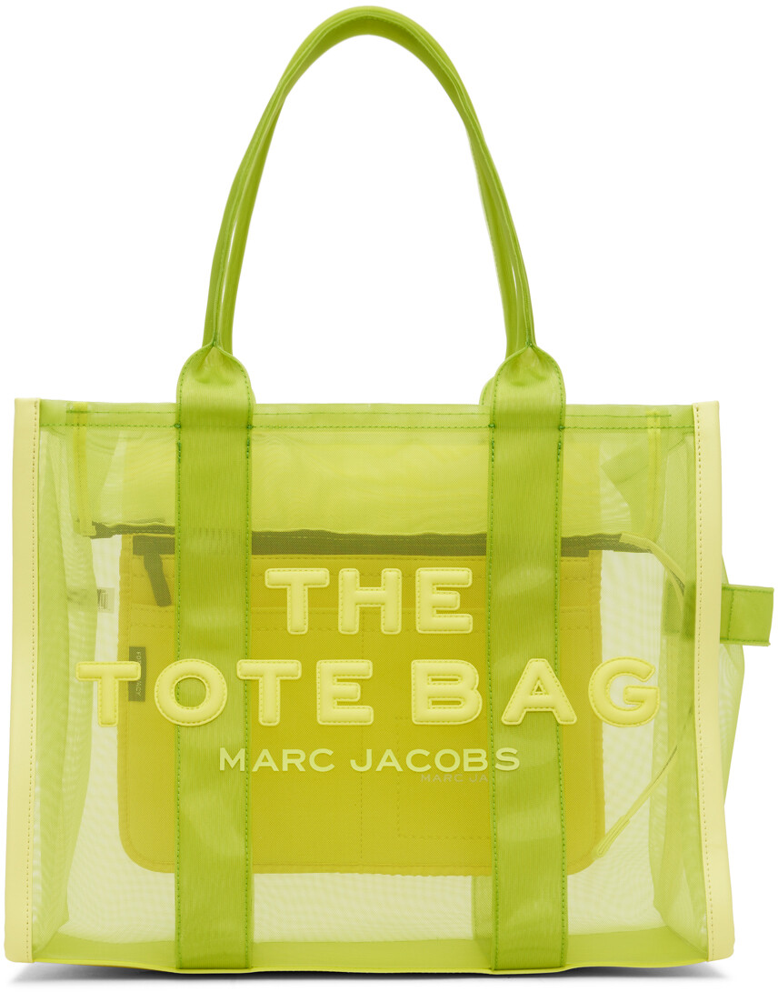 

Зеленая большая сумка-тоут The Tote Bag Marc Jacobs, Зеленый
