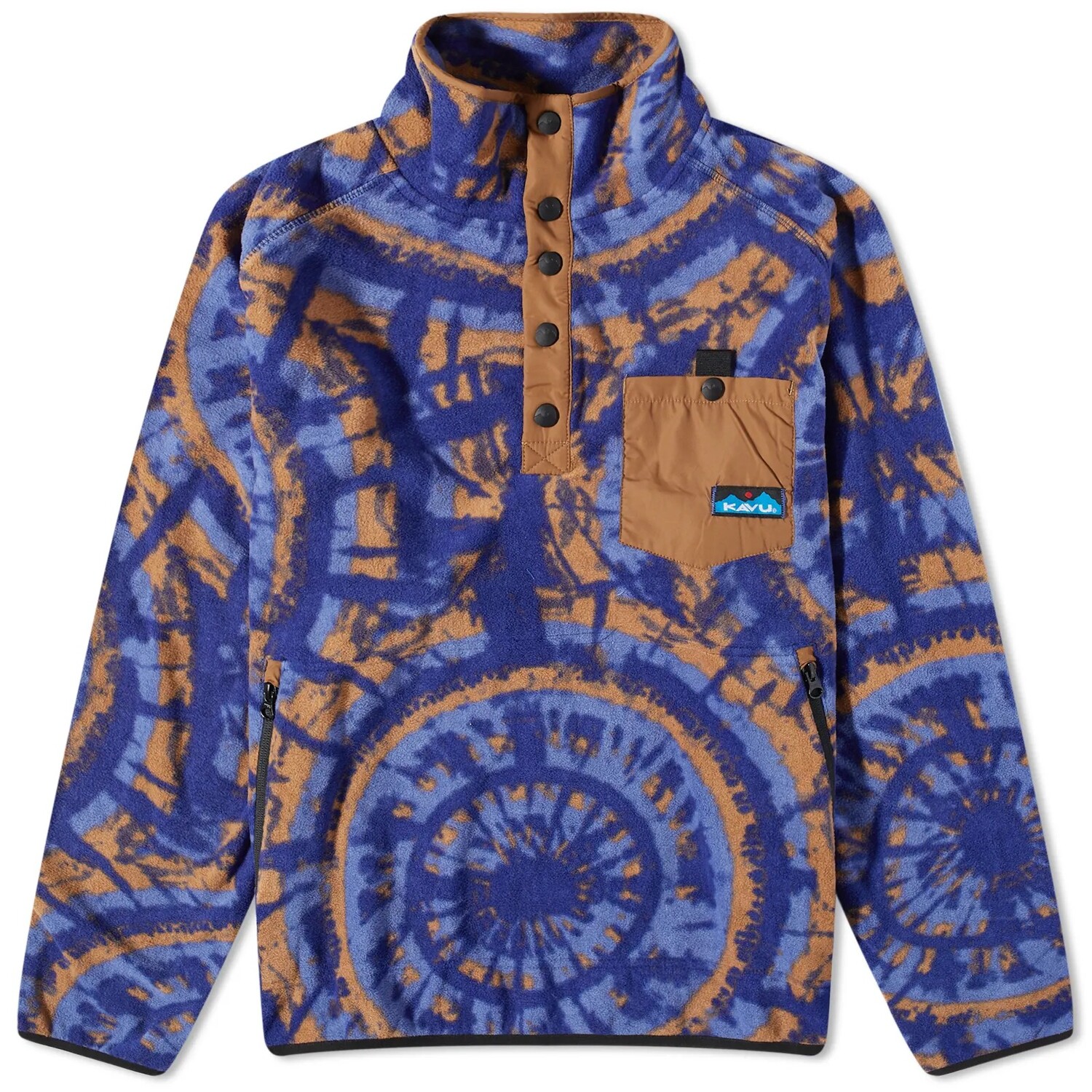 

Свитер Kavu Teannaway Snap, мультиколор, Синий