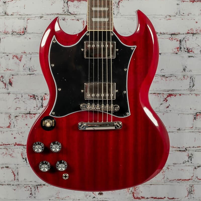 

Epiphone вдохновлен электрогитарой для левшей Gibson SG Standard Heritage Cherry SG Standard Left-Handed