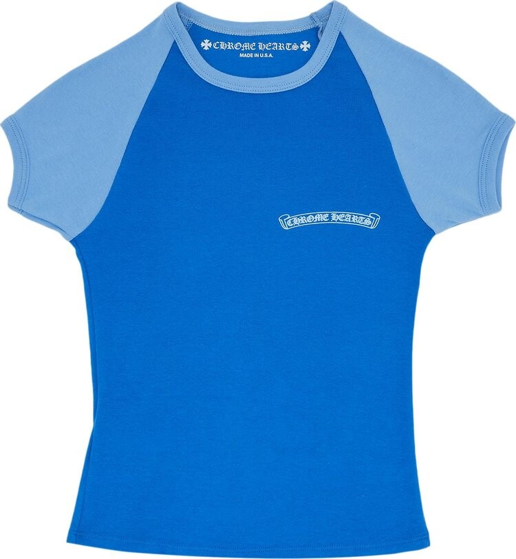 

Футболка Chrome Hearts Baseball T-Shirt Blue, синий