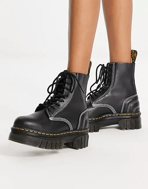 

Стеганые ботинки Dr Martens Audrick, черный