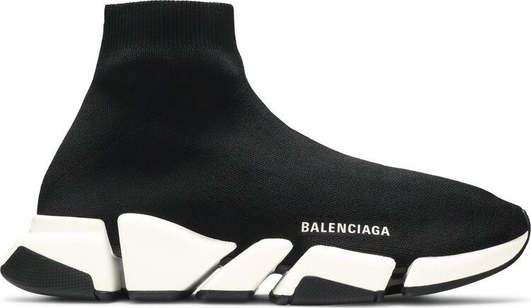 

Кроссовки Balenciaga Speed 2.0 Sneaker Black White, черный