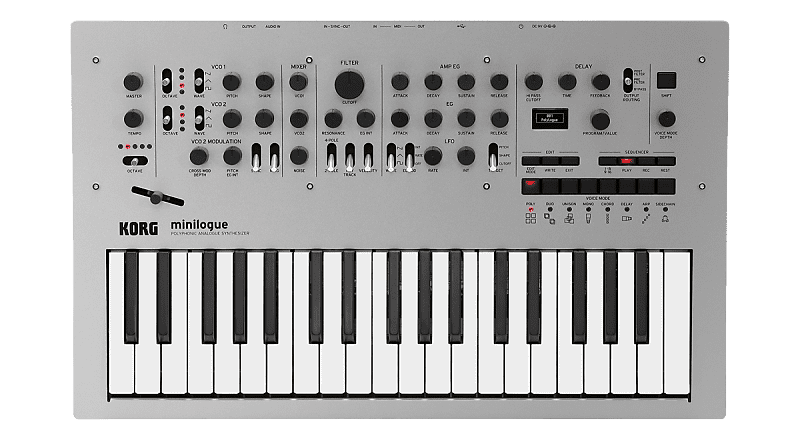 Korg minilogue 4-голосный аналоговый синтезатор minilogue 4-voice Analog Synthesizer
