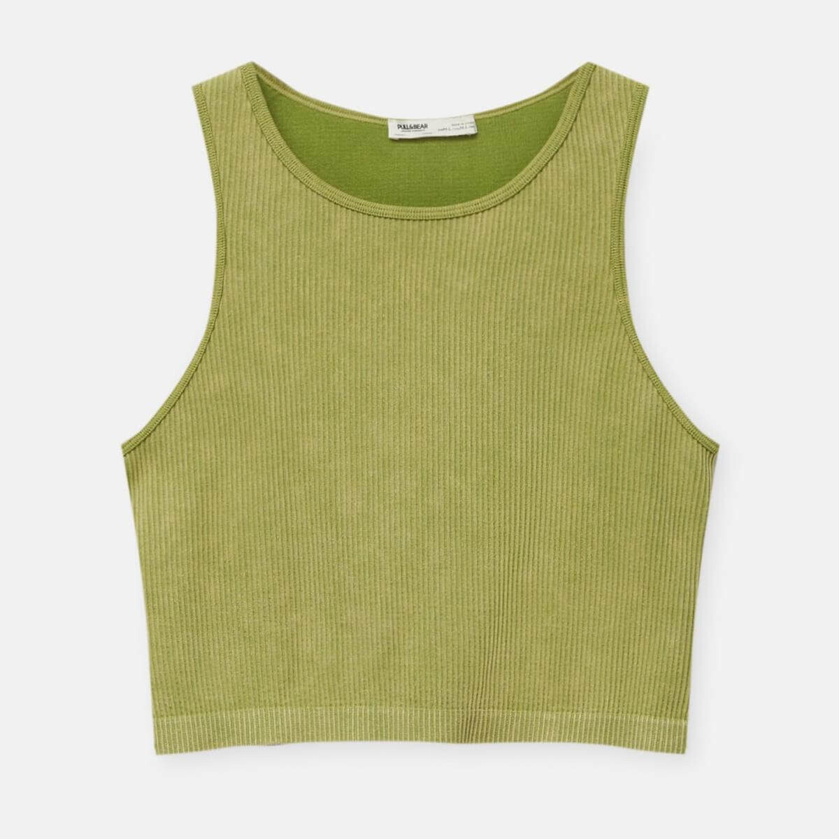 

Топ Pull&Bear Seamless, фисташковый