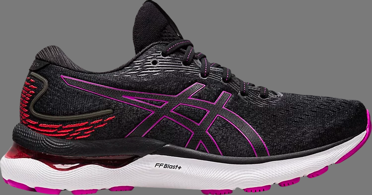 Кроссовки wmns gel nimbus 24 'black orchid' Asics, черный - фото