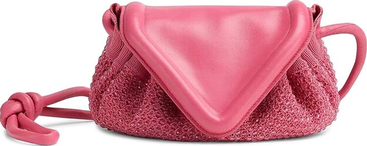 

Сумка Bottega Veneta Beak Crossbody Bag Bon Bon/Bubble, розовый