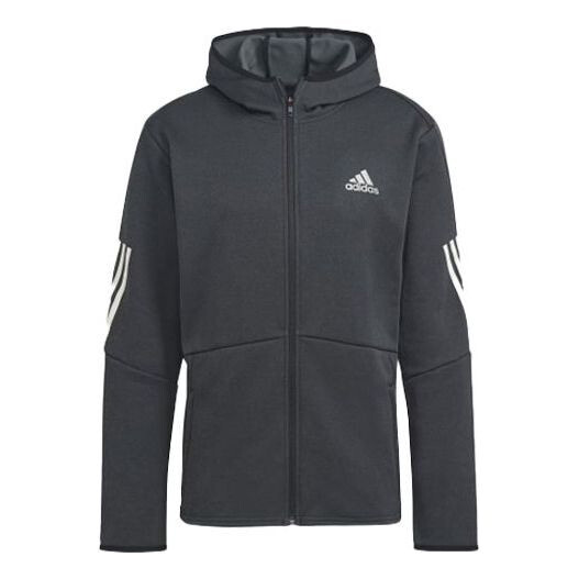 

Куртка Adidas Stripe Zipper Hooded Black, Черный